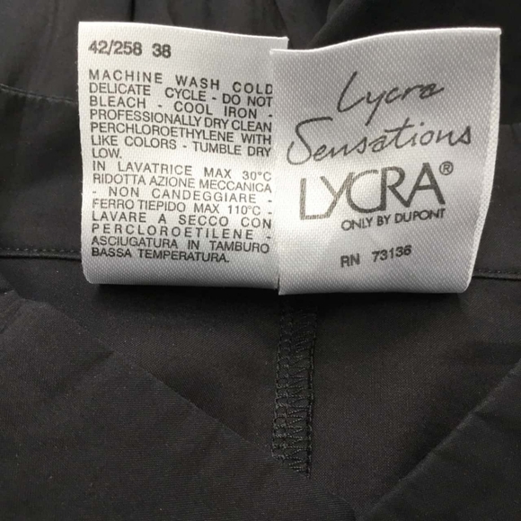 MAX MARA WEEKEND Black Cotton Lycra Button High Collar Office Long Sleeve Shirt - Picture 7 of 9